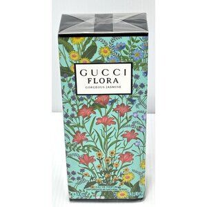 Gucci Flora Gorgeous Jasmine 3.4oz 100ml Box Radiant Grandiflorum Jasmine Perfum